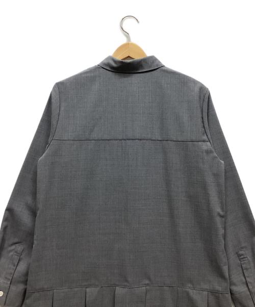 FRED PERRY（フレッドペリー）FRED PERRY (フレッドペリー) 長袖ワンピース グレー サイズ:UK10の古着・服飾アイテム