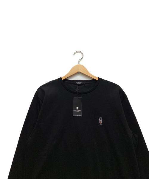 BLACK LABEL CRESTBRIDGE（ブラックレーベル クレストブリッジ）BLACK LABEL CRESTBRIDGE (ブラックレーベル クレストブリッジ) 長袖カットソー ブラック サイズ:L 未使用品の古着・服飾アイテム
