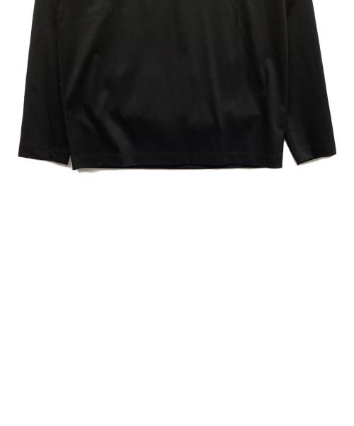 BLACK LABEL CRESTBRIDGE（ブラックレーベル クレストブリッジ）BLACK LABEL CRESTBRIDGE (ブラックレーベル クレストブリッジ) 長袖カットソー ブラック サイズ:L 未使用品の古着・服飾アイテム