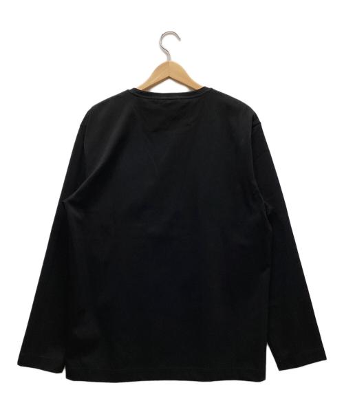 BLACK LABEL CRESTBRIDGE（ブラックレーベル クレストブリッジ）BLACK LABEL CRESTBRIDGE (ブラックレーベル クレストブリッジ) 長袖カットソー ブラック サイズ:L 未使用品の古着・服飾アイテム