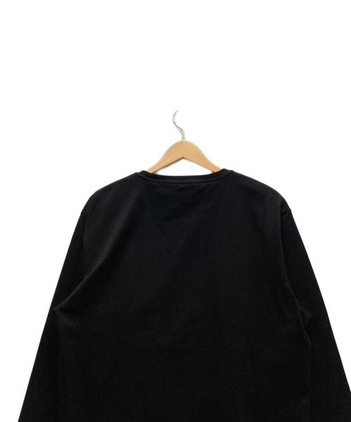 BLACK LABEL CRESTBRIDGE（ブラックレーベル クレストブリッジ）BLACK LABEL CRESTBRIDGE (ブラックレーベル クレストブリッジ) 長袖カットソー ブラック サイズ:L 未使用品の古着・服飾アイテム