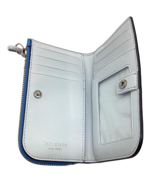Kate Spade（ケイトスペード）Kate Spade (ケイトスペード) 財布 ブルーの古着・服飾アイテム
