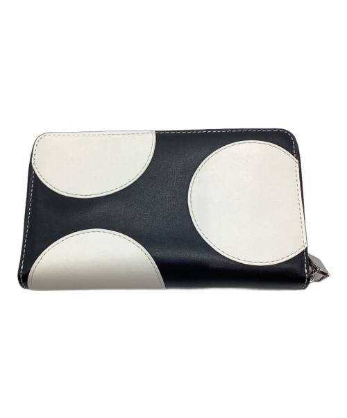 Kate Spade（ケイトスペード）Kate Spade (ケイトスペード) 財布 ブラック×ホワイトの古着・服飾アイテム
