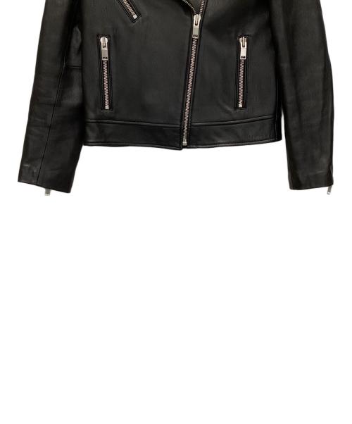KBF+（ケービーエフプラス）KBF+ (ケービーエフプラス) レザーライダースジャケット ブラック サイズ:Oneの古着・服飾アイテム