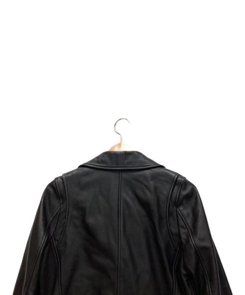 KBF+（ケービーエフプラス）KBF+ (ケービーエフプラス) レザーライダースジャケット ブラック サイズ:Oneの古着・服飾アイテム