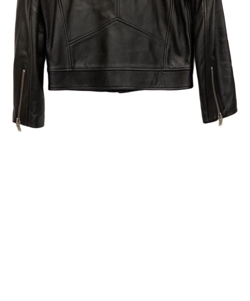 KBF+（ケービーエフプラス）KBF+ (ケービーエフプラス) レザーライダースジャケット ブラック サイズ:Oneの古着・服飾アイテム