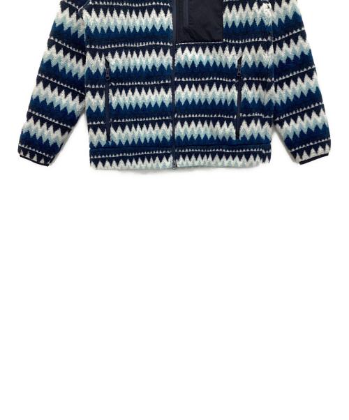 HELLY HANSEN（ヘリーハンセン）HELLY HANSEN (ヘリーハンセン) ファイバーパイル ジャカード ジャケット ブルー×ホワイト サイズ:Mの古着・服飾アイテム