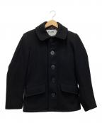 SCHOTT BROS.ショット）の古着「シングルPコート」｜ブラック