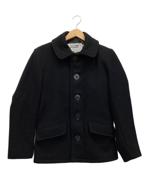 SCHOTT BROS.（ショット）SCHOTT BROS. (ショットブロス) シングルPコート ブラック サイズ:XSの古着・服飾アイテム