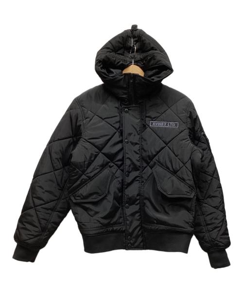 AVIREX（アヴィレックス）AVIREX (アヴィレックス) 中綿ジャケット ブラック サイズ:Mの古着・服飾アイテム