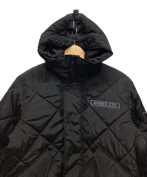AVIREX（アヴィレックス）AVIREX (アヴィレックス) 中綿ジャケット ブラック サイズ:Mの古着・服飾アイテム