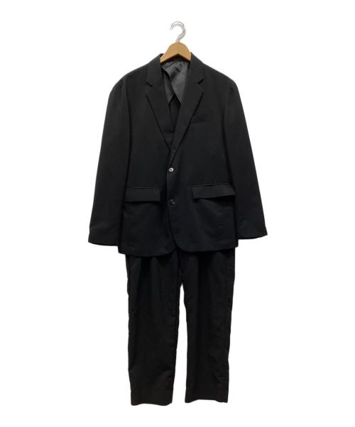 nano・universe（ナノ・ユニバース）nano・universe (ナノ・ユニバース) セットアップスーツ ブラック サイズ:Mの古着・服飾アイテム