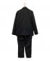 nano・universe (ナノ・ユニバース) セットアップスーツ ブラック サイズ:M：3000円
