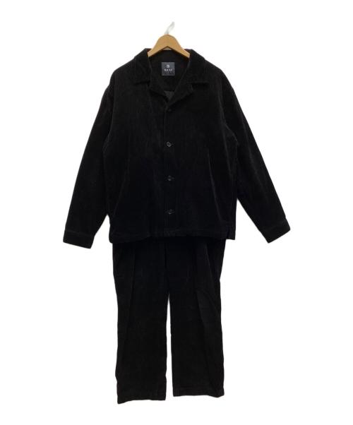 nano・universe（ナノ・ユニバース）nano・universe (ナノ・ユニバース) セットアップ ブラック サイズ:Lの古着・服飾アイテム