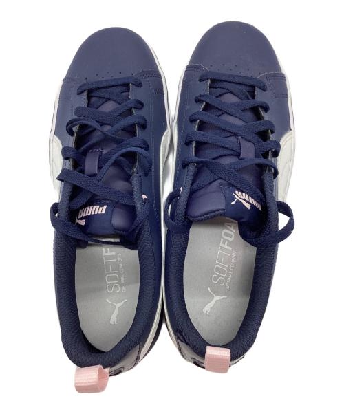 PUMA（プーマ）PUMA (プーマ) スニーカー ネイビー サイズ:24の古着・服飾アイテム