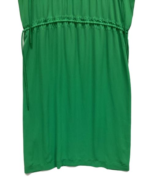 Onitsuka Tiger（オニツカタイガー）Onitsuka Tiger (オニツカタイガー) 半袖ワンピース グリーン サイズ:Mの古着・服飾アイテム