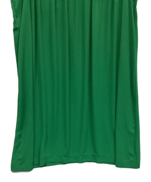 Onitsuka Tiger（オニツカタイガー）Onitsuka Tiger (オニツカタイガー) 半袖ワンピース グリーン サイズ:Mの古着・服飾アイテム