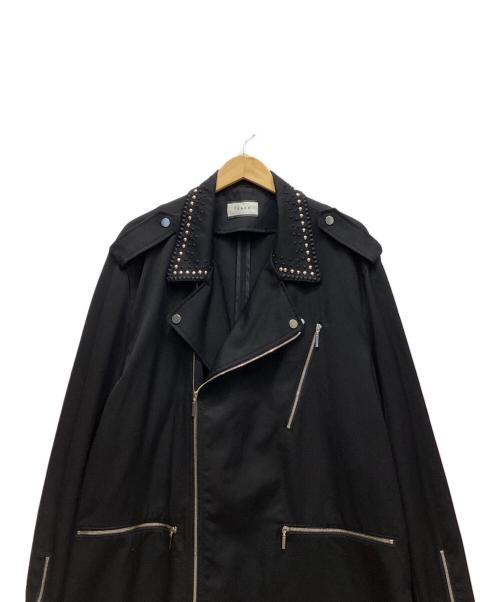 TAAKK（ターク）TAAKK (ターク) ウールジップコート ブラック サイズ:2の古着・服飾アイテム