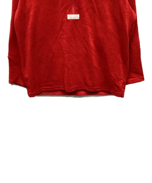 adidas（アディダス）adidas (アディダス) ジップジャケット レッド サイズ:Lの古着・服飾アイテム