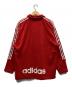 中古・古着 adidas (アディダス) ジップジャケット レッド サイズ:L：5000円