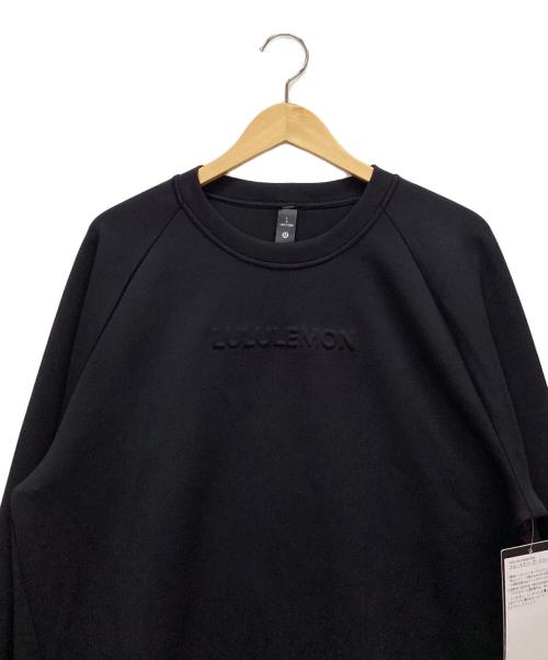 LULULEMON（ルルレモン）LULULEMON (ルルレモン) スウェット ブラック サイズ:L 未使用品の古着・服飾アイテム