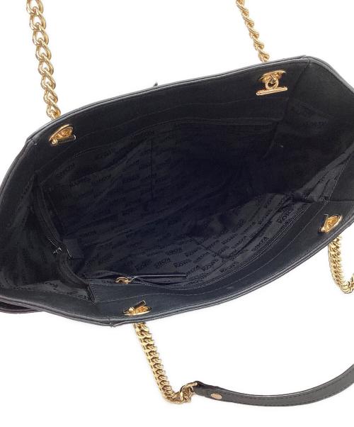MICHAEL KORS（マイケル・コース）MICHAEL KORS (マイケルコース) トートバッグ ブラックの古着・服飾アイテム