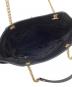 中古・古着 MICHAEL KORS (マイケルコース) トートバッグ ブラック：6000円
