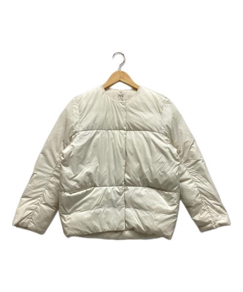 UNIQLO:C（ユニクロ:シー）UNIQLO:C (ユニクロ:シー) ライトダウンジャケット ホワイト サイズ:Sの古着・服飾アイテム