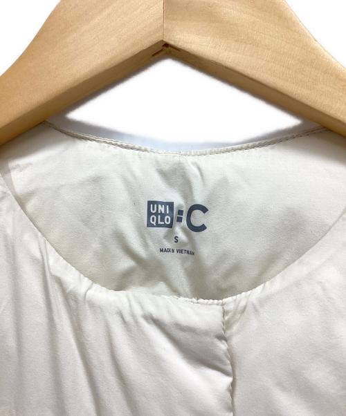 UNIQLO:C（ユニクロ:シー）UNIQLO:C (ユニクロ:シー) ライトダウンジャケット ホワイト サイズ:Sの古着・服飾アイテム