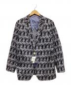 PEARLY GATES×SPONGEBOBパーリーゲイツ×スポンジボブ）の古着「ジャケット」｜ブルー