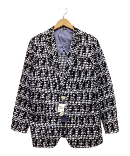 PEARLY GATES（パーリーゲイツ）PEARLY GATES (パーリーゲイツ) SPONGEBOB (スポンジボブ) ジャケット ブルー サイズ:4 未使用品の古着・服飾アイテム