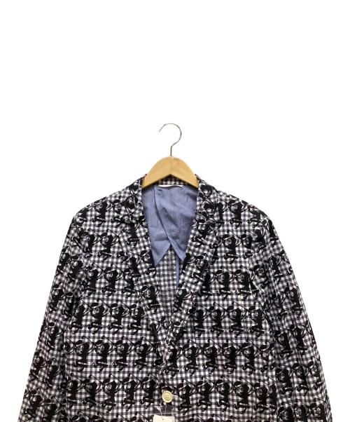 PEARLY GATES（パーリーゲイツ）PEARLY GATES (パーリーゲイツ) SPONGEBOB (スポンジボブ) ジャケット ブルー サイズ:4 未使用品の古着・服飾アイテム