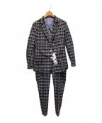 PEARLY GATES×SPONGEBOBパーリーゲイツ×スポンジボブ）の古着「セットアップ」｜ブラック