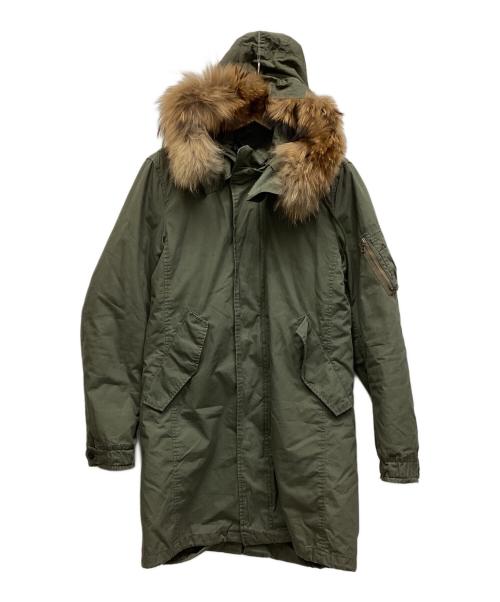 GOSTAR DE FUGA（ゴスタール ジ フーガ）GOSTAR DE FUGA (ゴスタール ジ フーガ) モッズコート グリーン サイズ:44の古着・服飾アイテム