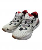 NIKE renew-）の古着「ローカットスニーカー」｜ホワイト×レッド