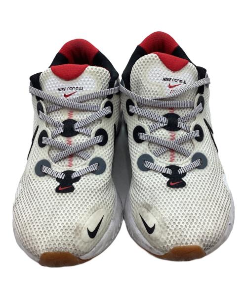 NIKE renew（-）NIKE renew (-) ローカットスニーカー ホワイト×レッド サイズ:26の古着・服飾アイテム