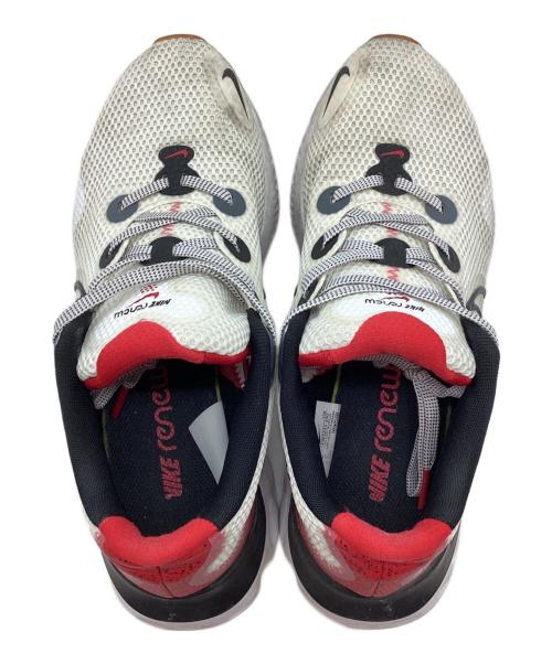 NIKE renew（-）NIKE renew (-) ローカットスニーカー ホワイト×レッド サイズ:26の古着・服飾アイテム