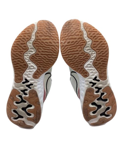 NIKE renew（-）NIKE renew (-) ローカットスニーカー ホワイト×レッド サイズ:26の古着・服飾アイテム