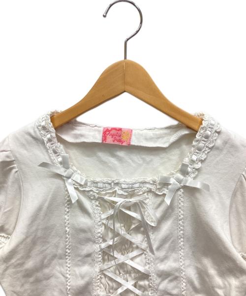 Angelic Pretty（アンジェリックプリティー）Angelic Pretty (アンジェリックプリティー) 半袖カットソー ホワイト サイズ:表記なしの古着・服飾アイテム