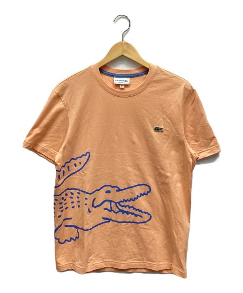 LACOSTE（ラコステ）LACOSTE (ラコステ) Tシャツ ライトオレンジ サイズ:FR4の古着・服飾アイテム