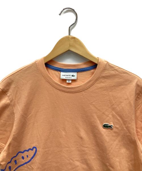 LACOSTE（ラコステ）LACOSTE (ラコステ) Tシャツ ライトオレンジ サイズ:FR4の古着・服飾アイテム