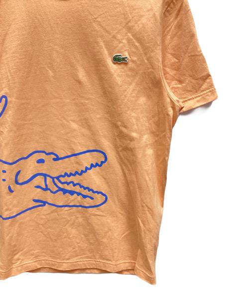 LACOSTE（ラコステ）LACOSTE (ラコステ) Tシャツ ライトオレンジ サイズ:FR4の古着・服飾アイテム