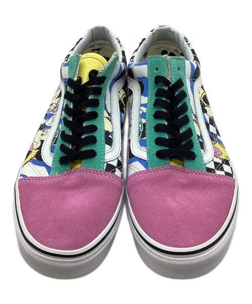 VANS（ヴァンズ）VANS (バンズ) DISNEY (ディズニー) ローカットスニーカー ピンク サイズ:28の古着・服飾アイテム