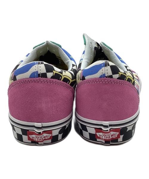 VANS（ヴァンズ）VANS (バンズ) DISNEY (ディズニー) ローカットスニーカー ピンク サイズ:28の古着・服飾アイテム