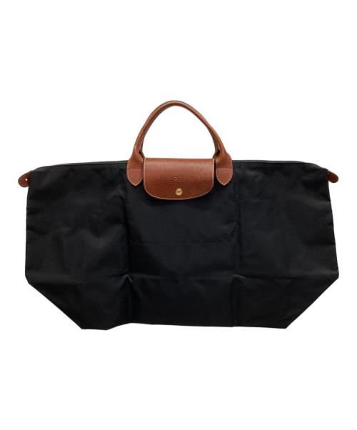 LONGCHAMP（ロンシャン）LONGCHAMP (ロンシャン) 折りたたみバッグ ブラックの古着・服飾アイテム