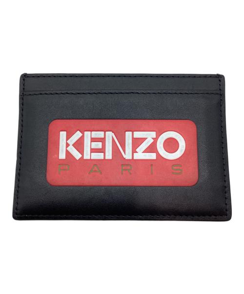 KENZO（ケンゾー）KENZO (ケンゾー) ロゴカードケース ブラックの古着・服飾アイテム