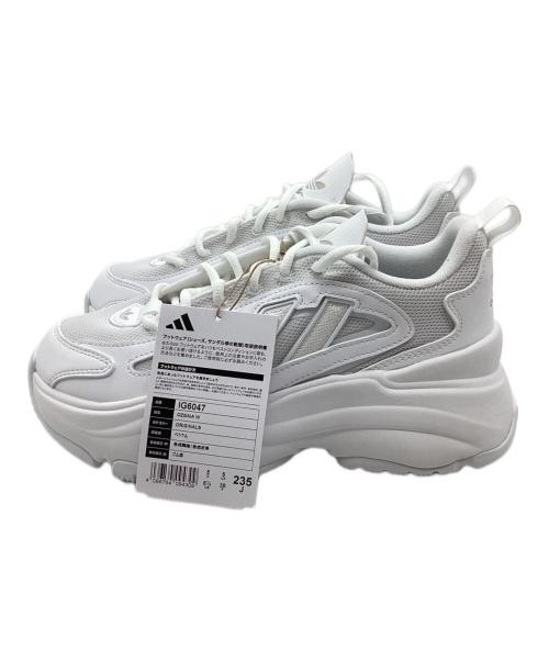 adidas（アディダス）adidas (アディダス) スニーカー ホワイト サイズ:23.5 未使用品の古着・服飾アイテム