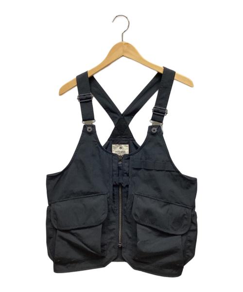 Snow peak（スノーピーク）Snow peak (スノーピーク) 焚火ウェザーベスト ブラック サイズ:S 未使用品の古着・服飾アイテム