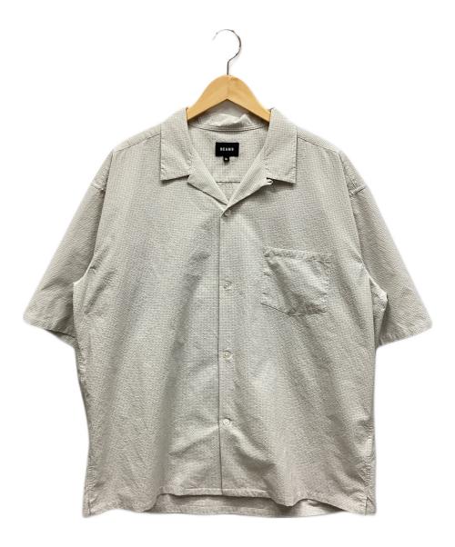 BEAMS（ビームス）BEAMS (ビームス) 半袖シャツ ライトグレー サイズ:XLの古着・服飾アイテム