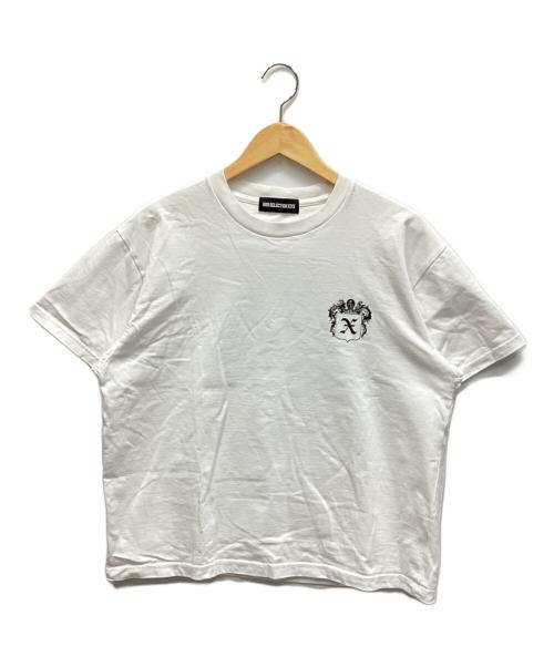 GOD SELECTION XXX（ゴッドセレクショントリプルエックス）GOD SELECTION XXX (ゴッドセレクショントリプルエックス) Tシャツ ホワイト サイズ:Sの古着・服飾アイテム